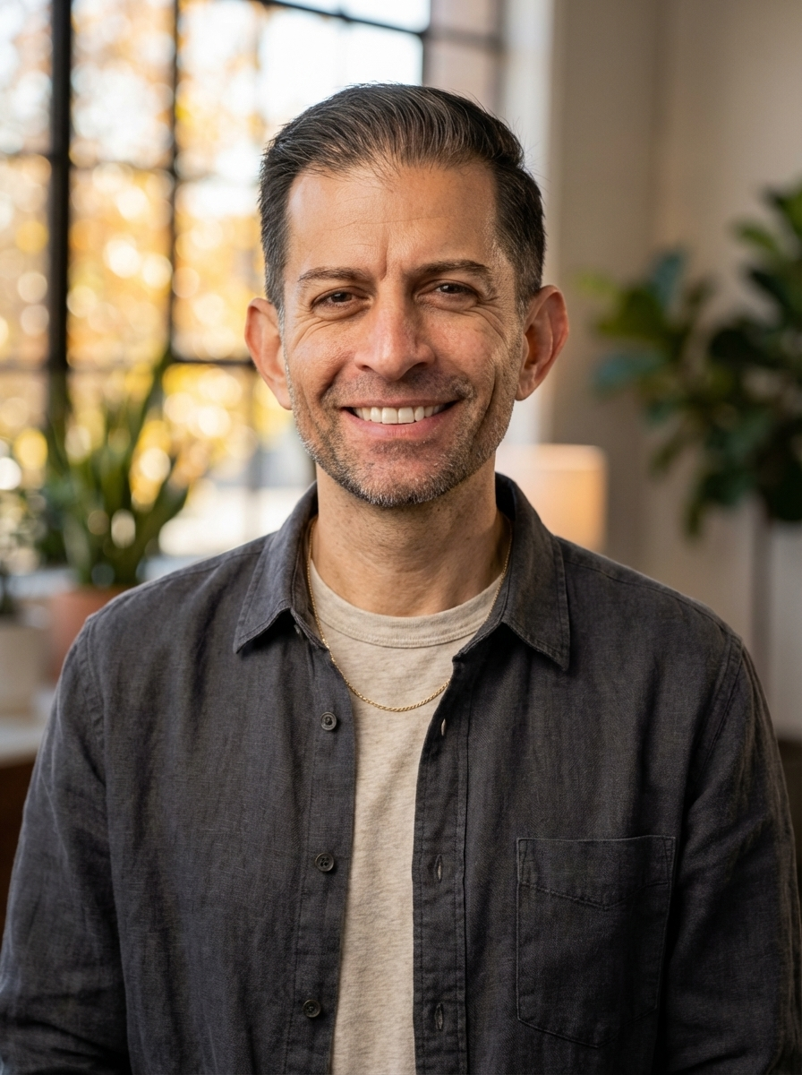 Tech CEO style headshot